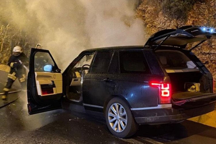 Bodrum'da eski milletvekilinin cipi yandı