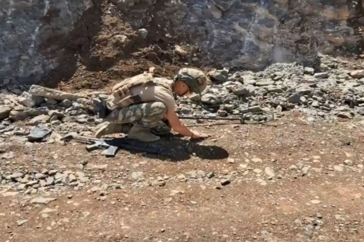MSB: Irak'ın kuzeyinde mağara kullanılmaz hale getirildi