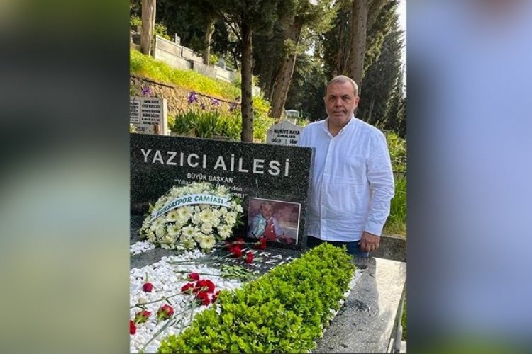 Başkan Kamat'tan Yazıcı'nın mezarına ziyaret