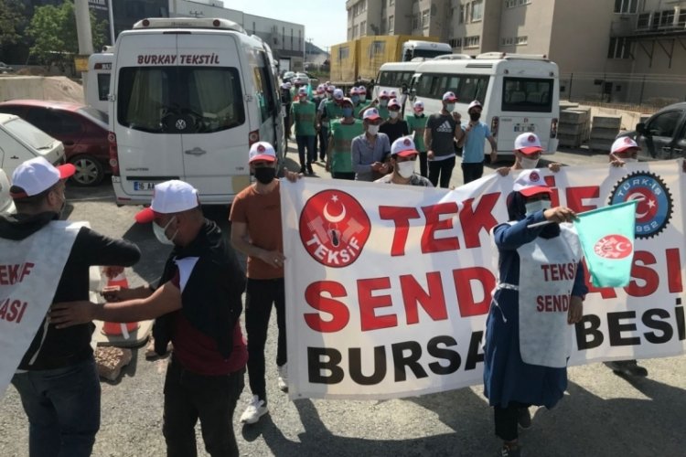 Bursa'daki fabrikada işçiler üretimi durdurdu! 'İzin belgesi çıkaracağız' bahanesiyle...