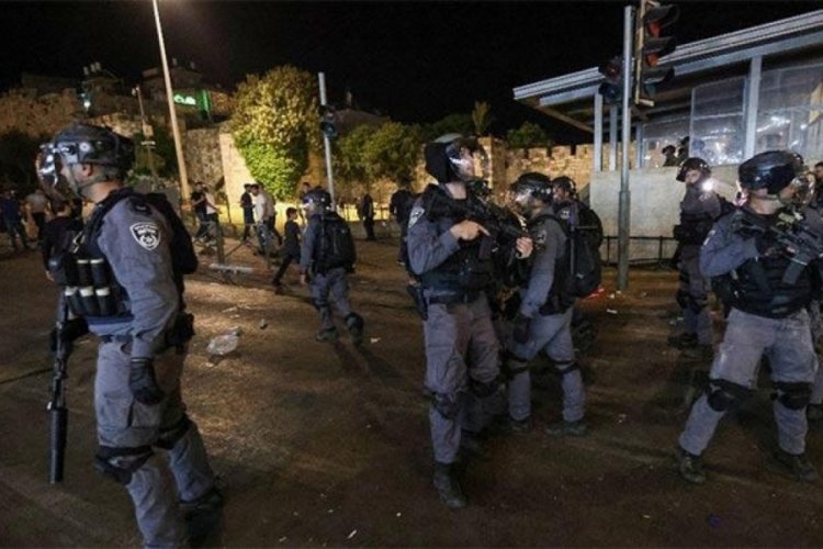 İsrail polisi, 14 Filistinliyi yaraladı