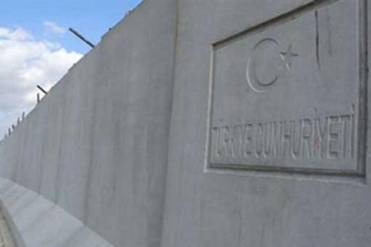 Suriye sınırına yapılan duvar tamamlandı