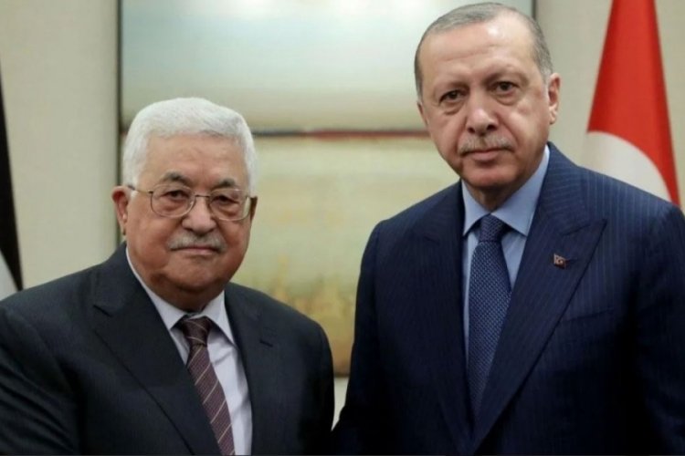 Cumhurbaşkanı Erdoğan, Mahmud Abbas ve İsmail Heniyye ile g&ouml;r&uuml;şt&uuml;