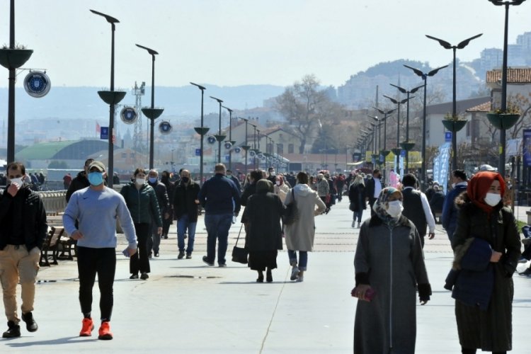 Bursa'nın haftalık vaka sayısı belli oldu