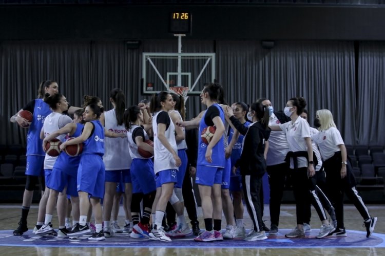 A Milli Kadın Basketbol Takımı, Avrupa Şampiyonası hazırlıklarına başladı