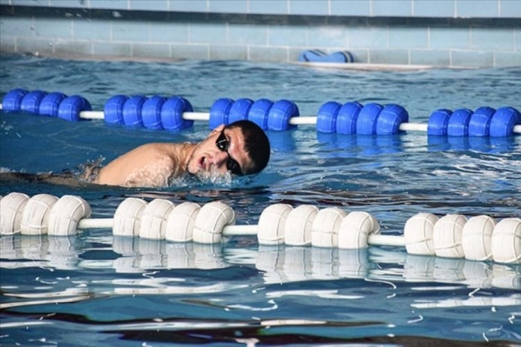 'Balık adam' Beytullah Tokyo Paralimpik Oyunları'na iddialı hazırlanıyor