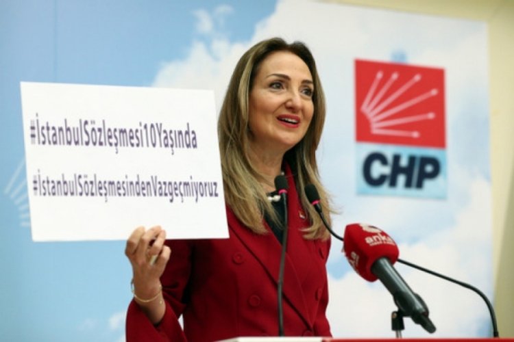 CHP'li Nazlıaka: İstanbul S&ouml;zleşmesi'nden vazge&ccedil;meyeceğiz