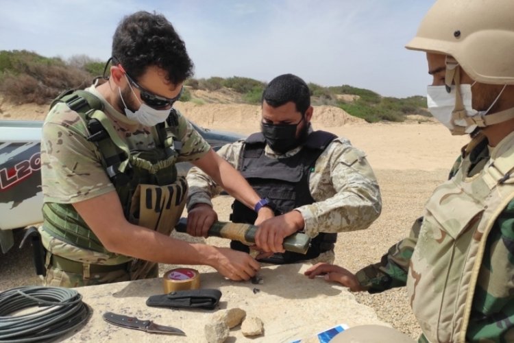 MSB: Libya'da mayın temizleme çalışmaları devam ediyor