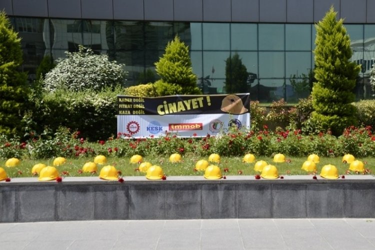 TMMOB&nbsp;Bursa Soma faciasını unutmadı