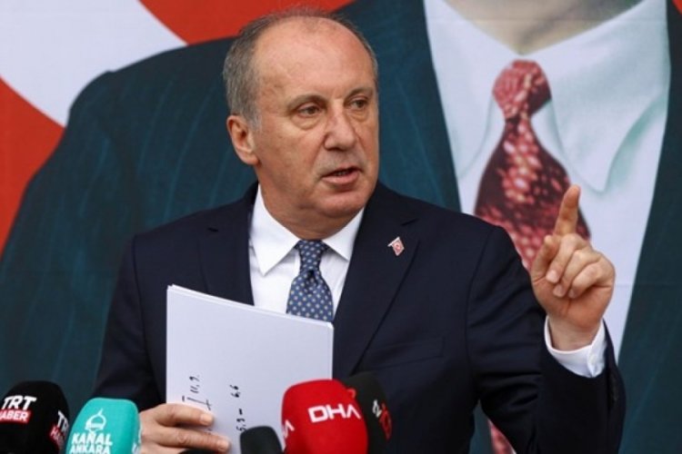 Muharrem İnce'den Memleket Partisi a&ccedil;ıklaması