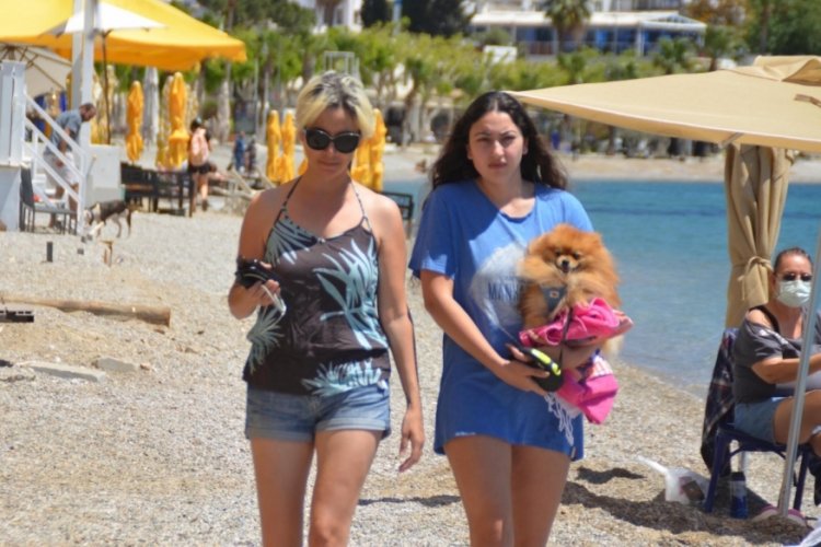 Bodrum'da tam kapanma sonrası sahiller doldu