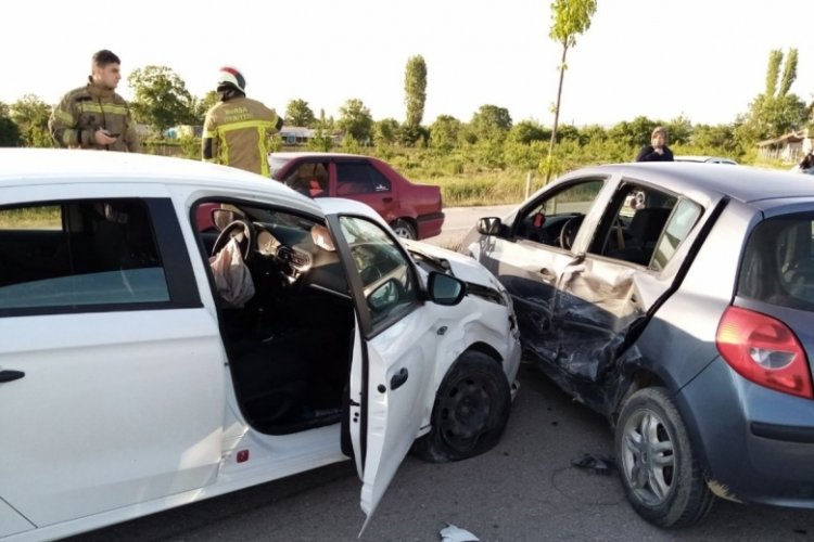 Bursa'da trafik kazası: 1 yaralı