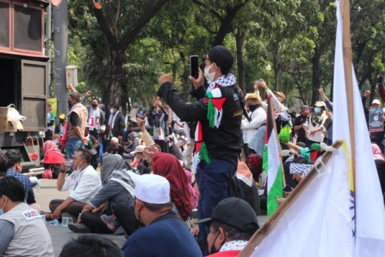Endonezya'dan Filistinlilere destek