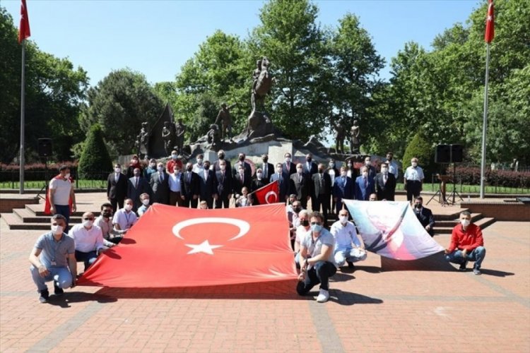 Bursa İneg&ouml;l'de milli m&uuml;cadelenin 102. yılı coşkuyla kutlandı