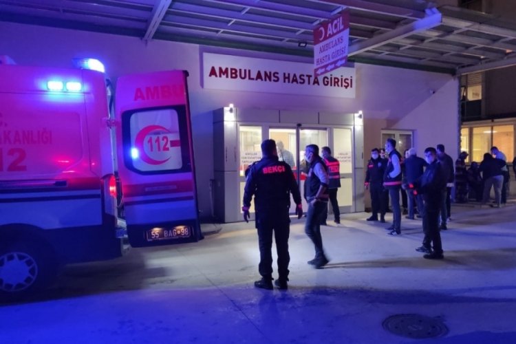 Samsun'da silahlı kavga: 1 &ouml;l&uuml;, 2 yaralı
