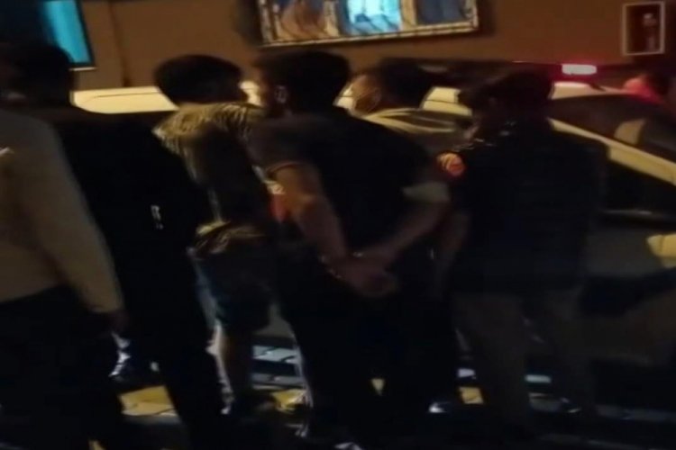 Taciz ş&uuml;phelisi kovalamaca sonucu yakalandı