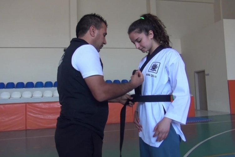 Bursalı milli sporcu Sena &Ccedil;elik'in hedefi Avrupa ve D&uuml;nya şampiyonluğu