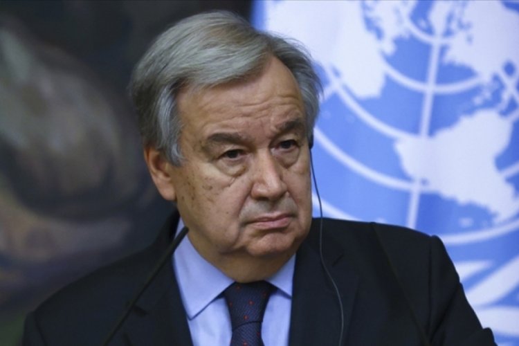 Guterres: Yery&uuml;z&uuml;nde bir cehennem varsa o da Gazze'deki &ccedil;ocukların hayatlarıdır