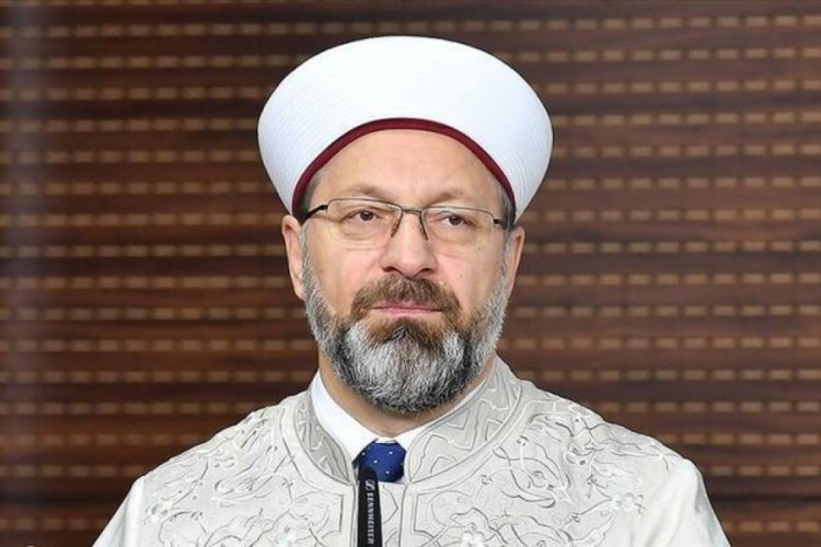Erbaş: Filistin davasını ihmal etmeden geleceğe taşıyın