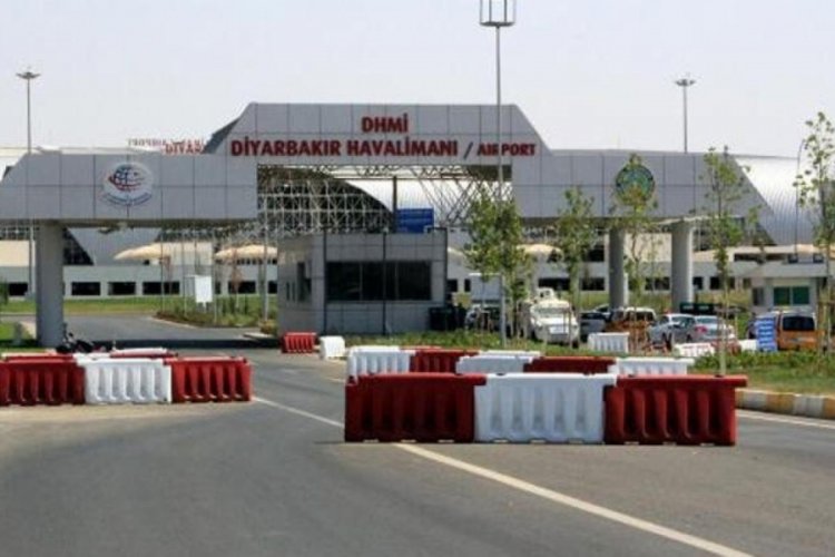 Diyarbakır Havalimanı u&ccedil;uşa kapatılıyor