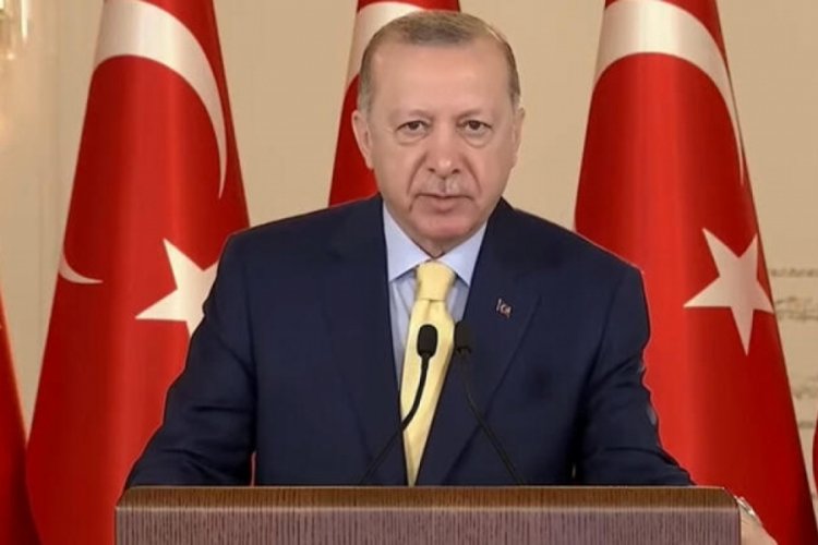 Cumhurbaşkanı Erdoğan'dan KKTC a&ccedil;ıklaması: M&uuml;zakereleri iki devlet y&uuml;r&uuml;tmeli