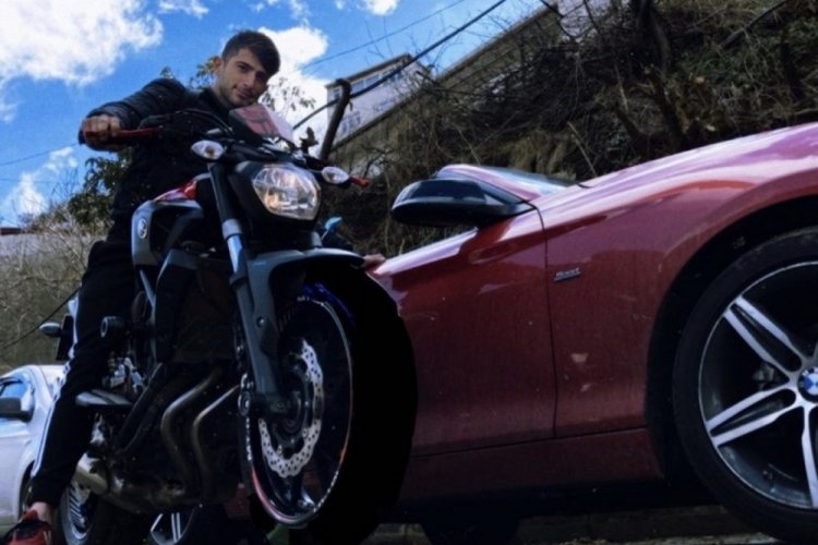 Motosiklet tutkunu gencin feci &ouml;l&uuml;m&uuml;