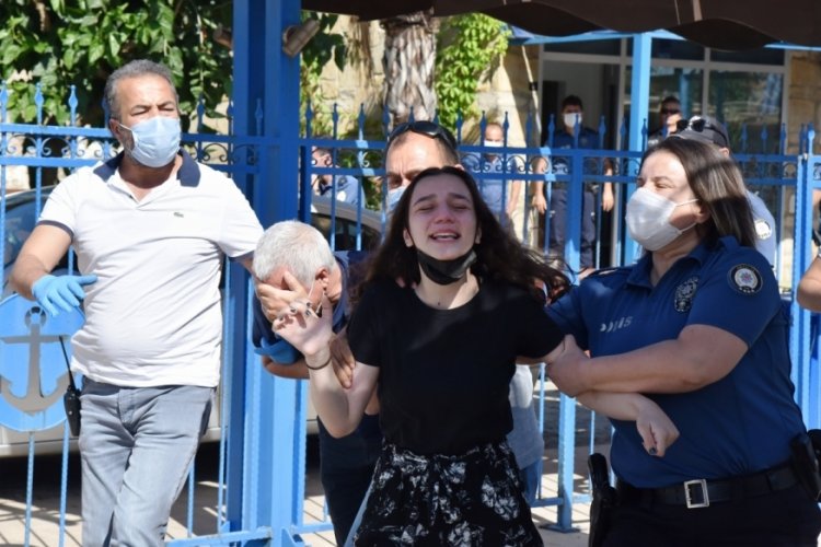 Denizde kadın cesedi bulundu, eşi ile kızı sinir krizi ge&ccedil;irdi
