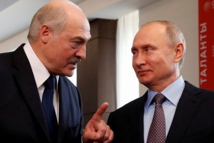 Rusya Devlet Başkanı Putin ve Belarus Cumhurbaşkanı Lukaşenko, So&ccedil;i'de g&ouml;r&uuml;şt&uuml;