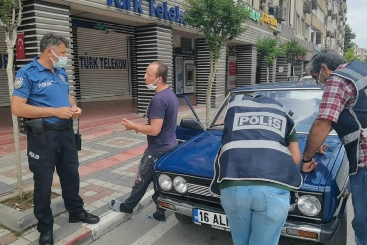Bursa'da şehir turu atan &ccedil;ift&ccedil;iye ceza yağdı