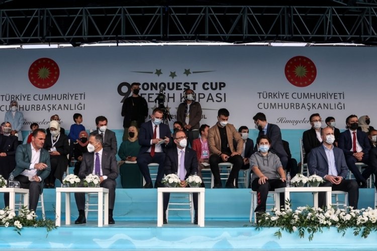 9. Uluslararası Fetih Kupası Ok&ccedil;uluk Yarışmaları &ouml;d&uuml;l t&ouml;reni yapıldı