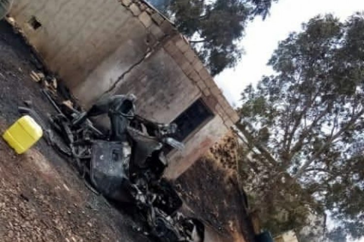 L&uuml;bnan'da t&uuml;pleri taşıyan ara&ccedil; patladı : 4 yaralı