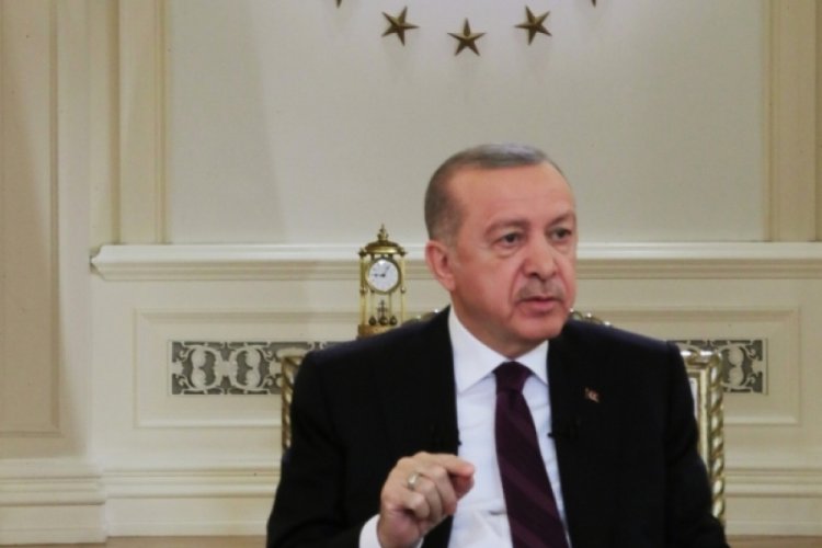 Cumhurbaşkanı Erdoğan'ın katıldığı yayında saat detayı