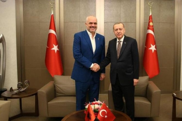 Cumhurbaşkanı Erdoğan, Arnavutluk Başbakanı'nı kabul etti