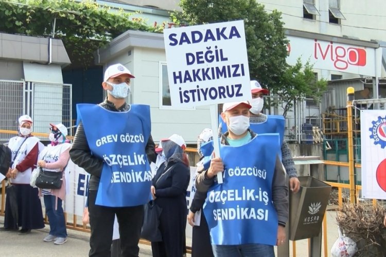 Bursa'daki radyatör fabrikasında grev başlatıldı