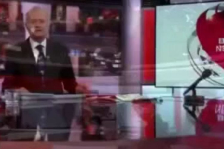 BBC spikeri haber b&uuml;ltenini şortla sundu