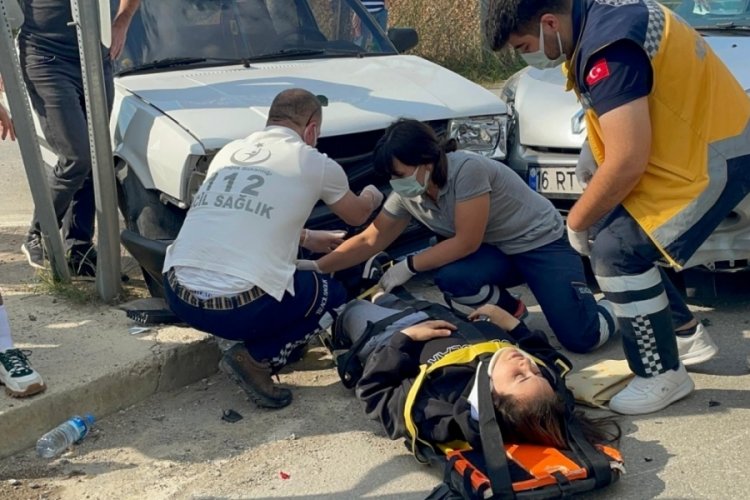 Bursa İznik'te motosiklet kazası