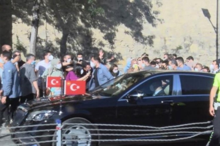 Cumhurbaşkanı Erdoğan, vatandaşlarla sohbet etti