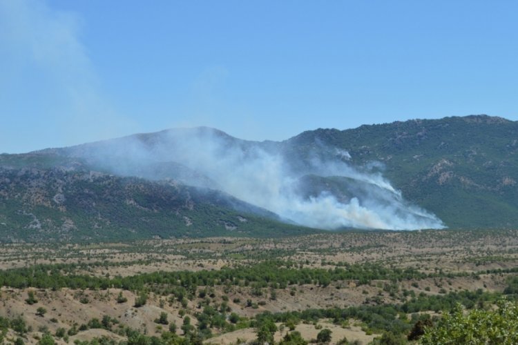 G&ouml;rese Dağı'ndaki yangın 4. g&uuml;n&uuml;nde