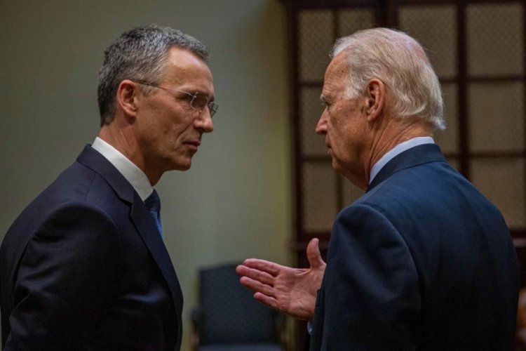 Biden ve Stoltenberg, Beyaz Saray'da bir araya geldi