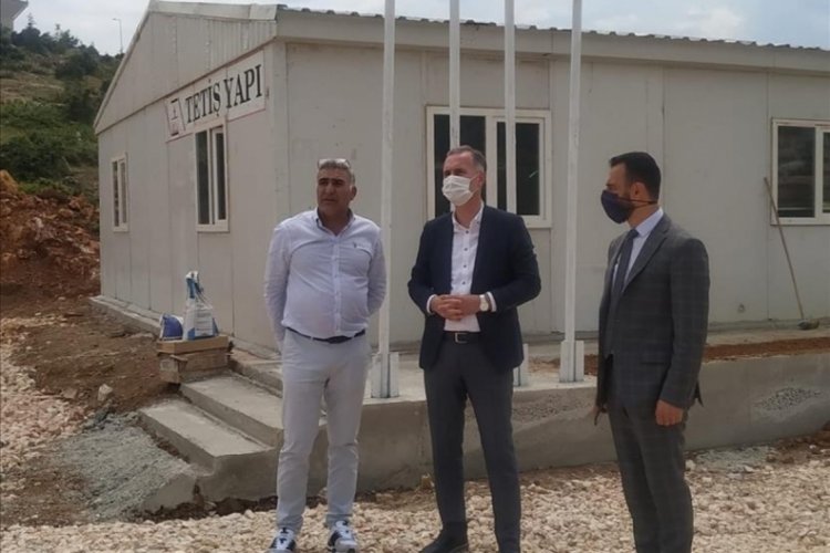Bursa'nın en b&uuml;y&uuml;k TOKİ projesine Başkan Taban'dan inceleme