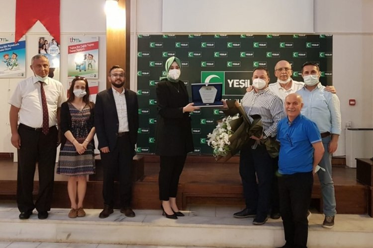 Yeşilay Bursa Şubesi'nde g&ouml;rev değişikliği yaşandı