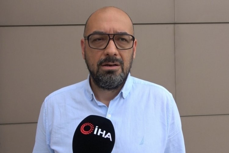 Bursa'da Marmara'yı tehdit eden m&uuml;silajın boyutunu g&ouml;r&uuml;nt&uuml;leyen doktor o anları anlattı
