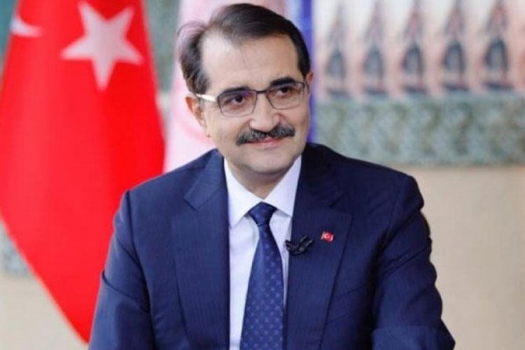 Bakan Dönmez, yeni keşfedilen gazın yakıldığı görüntüleri paylaştı