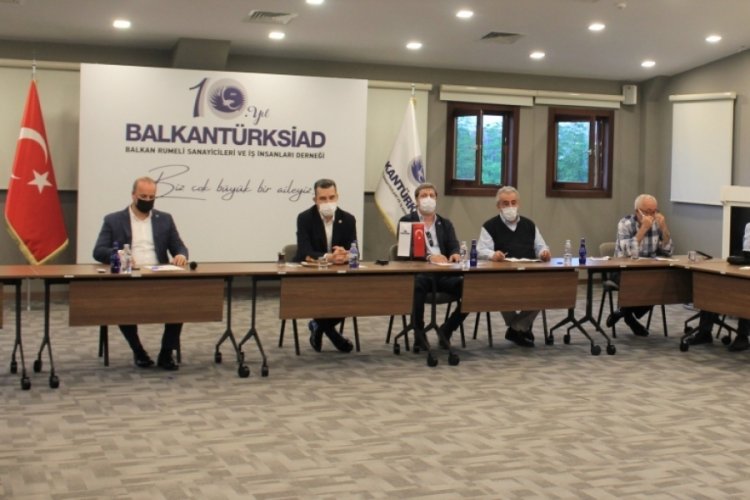 BALKANT&Uuml;RKSİAD, AK Parti Bursa Milletvekili Esgin'i ağırladı