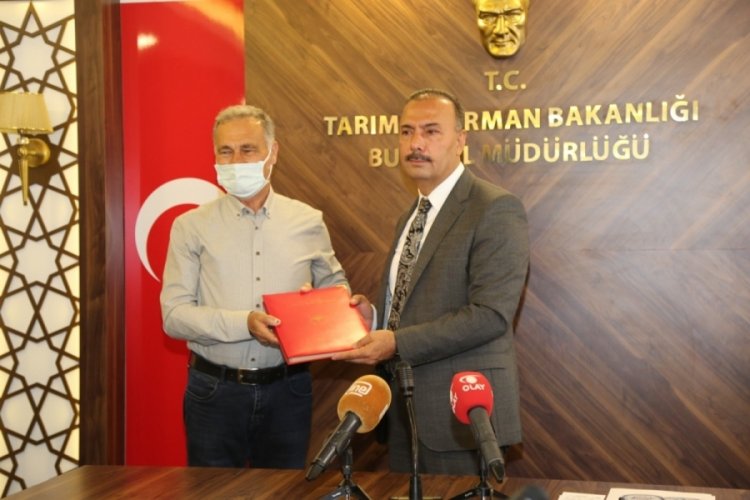Bursa'da 20 tarım projesine 12,5 mliyon liralık hibe desteği