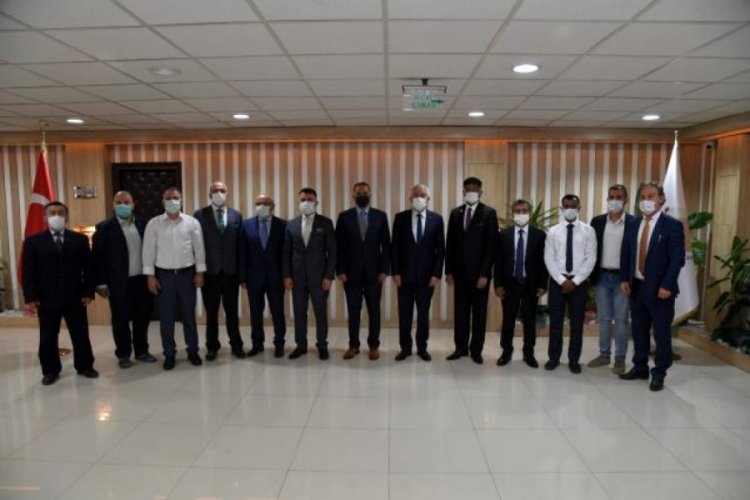 Bangladeş ve Cezayir B&uuml;y&uuml;kel&ccedil;ileri'nin Isparta ziyareti