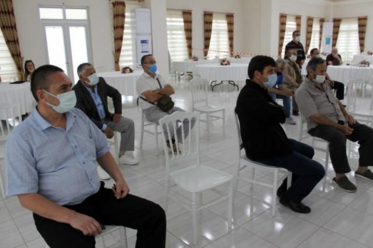 Manyas'ta konutların termal su ile ısıtılması ama&ccedil;lanıyor