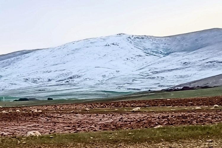 Sivas'ta haziran ortasında kar!
