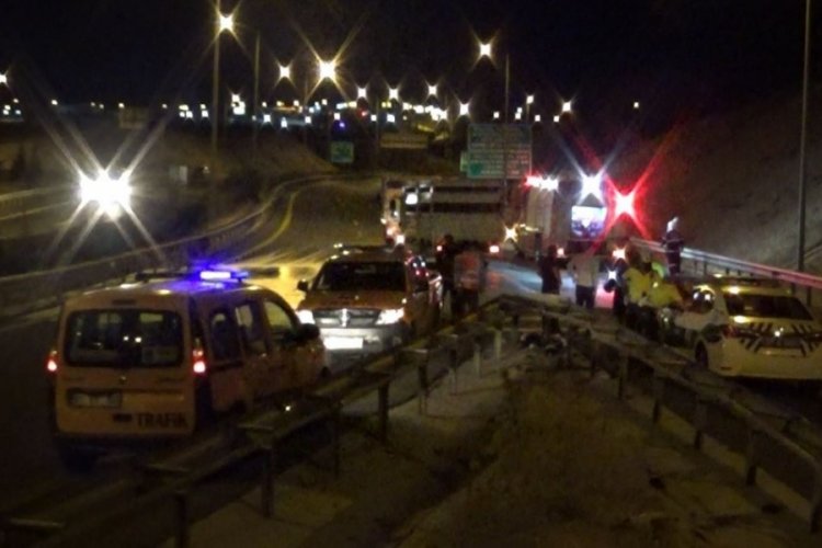 Alkollü gece, kaza getirdi