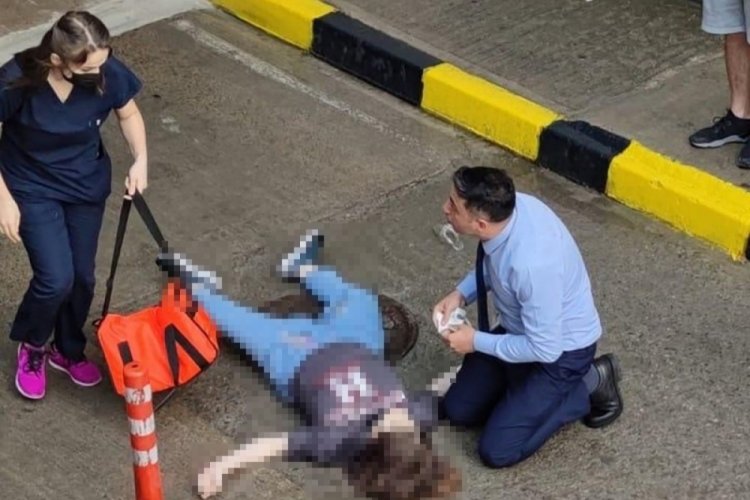 AVM terasından &ouml;l&uuml;me atlayan gen&ccedil; kız hayatını kaybetti